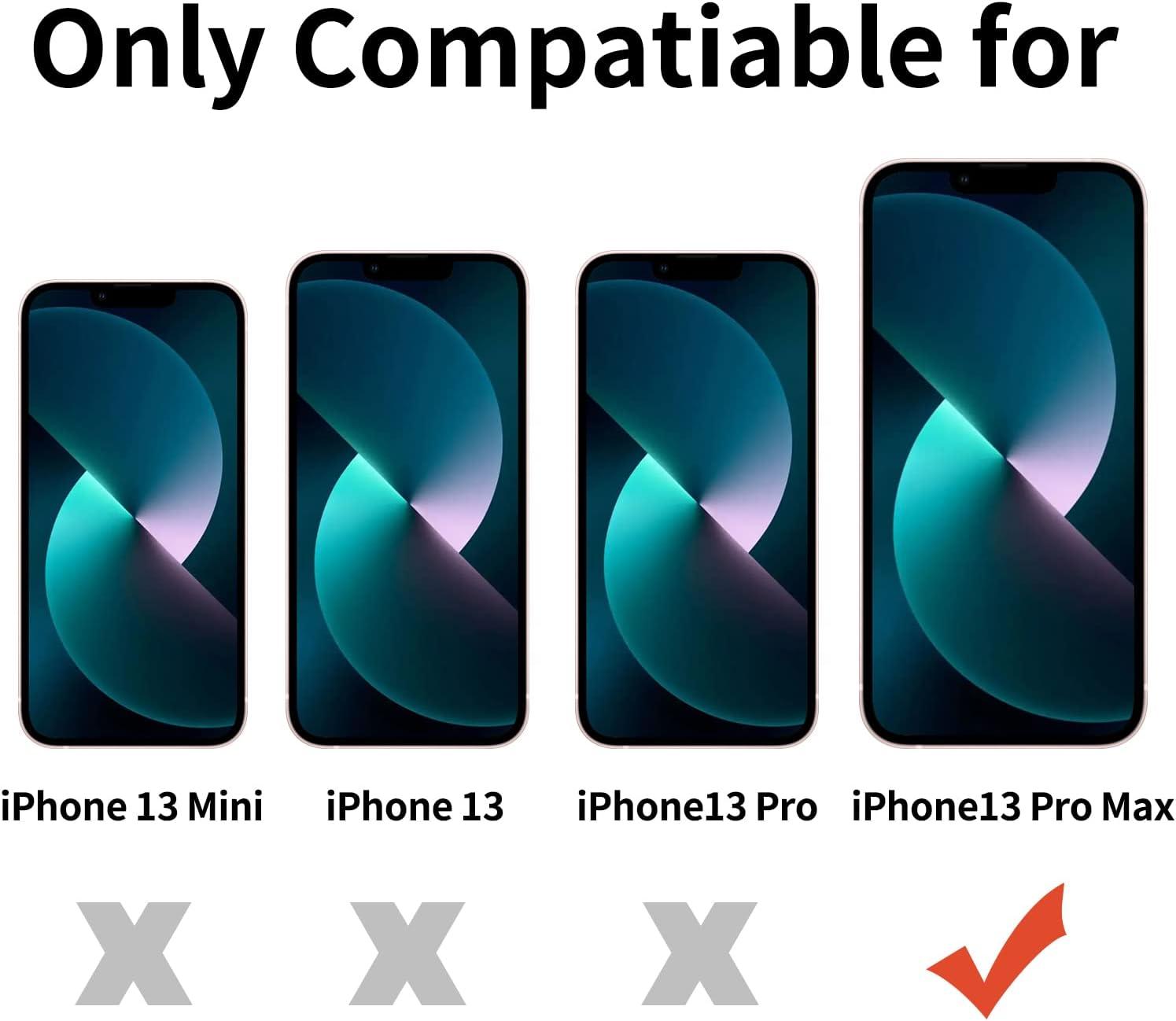 imageTENOC Phone Case Compatible with iPhone 13 amp iPhone 14 Black Case AntiFingerprint Protective Bumper Matte Cover for 61 InchClear AntiYellowing