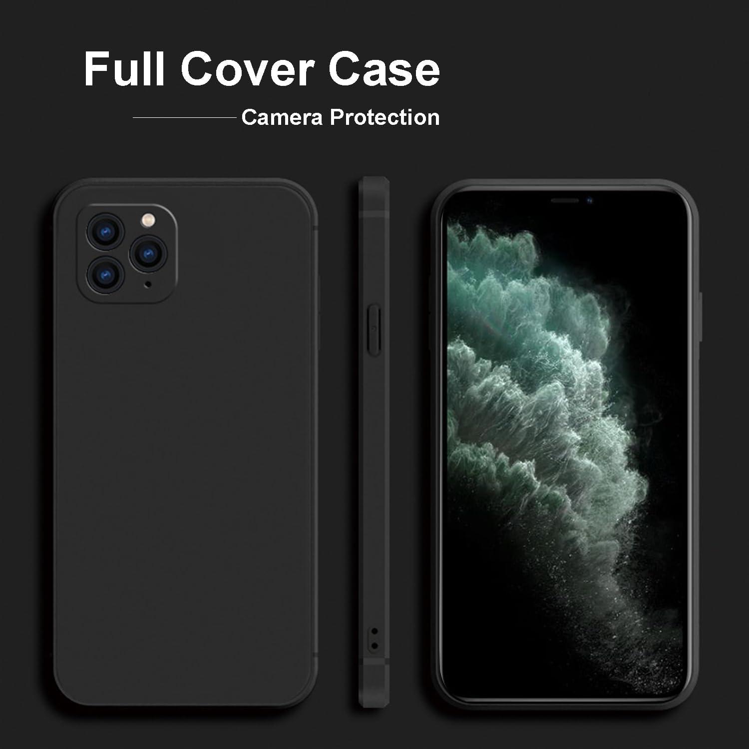 imageTENOC Phone Case Compatible with iPhone 13 amp iPhone 14 Clear Case Shockproof Protective Bumper Slim Cover for 61 InchBlack