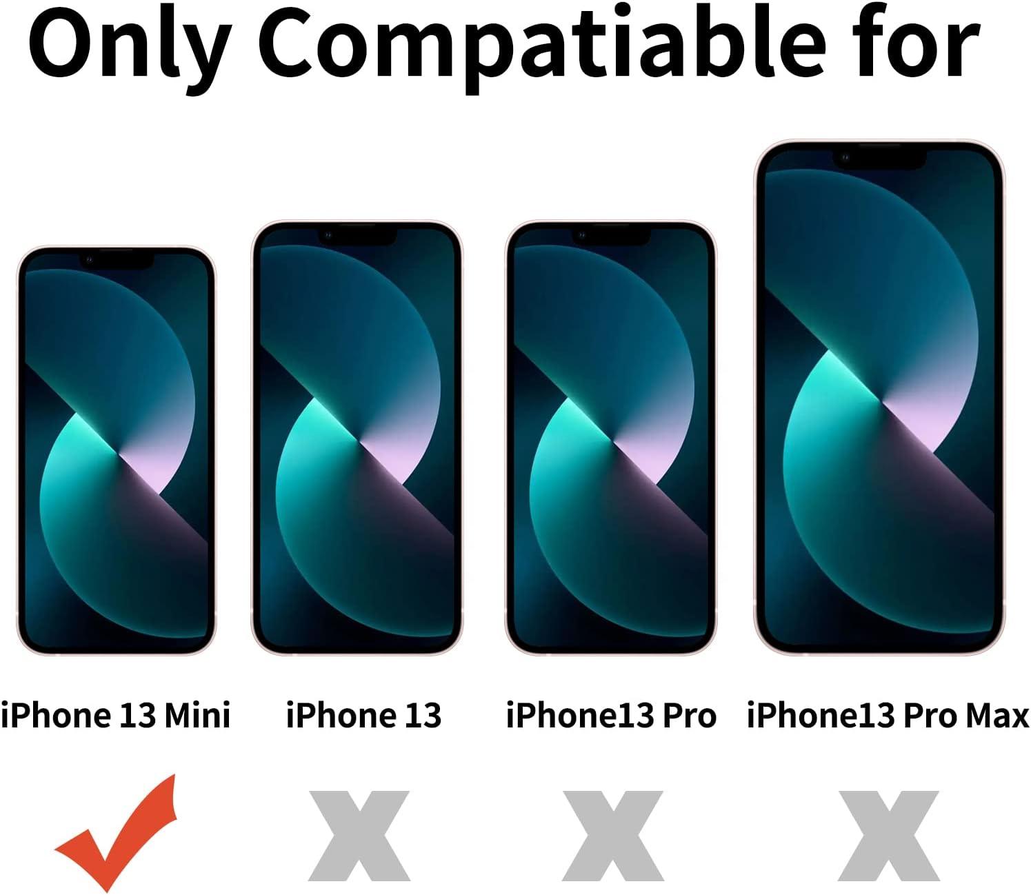 imageTENOC Phone Case Compatible with iPhone 13 amp iPhone 14 Clear Case Shockproof Protective Bumper Slim Cover for 61 InchClear