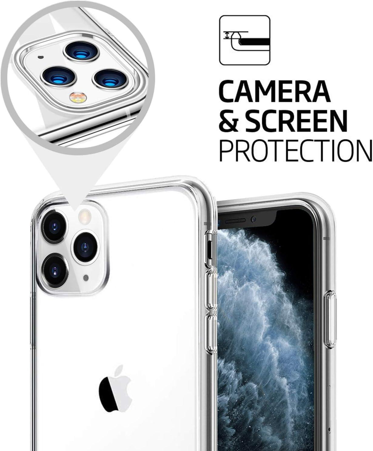 imageTENOC Phone Case Compatible with iPhone 13 amp iPhone 14 Clear Case Shockproof Protective Bumper Slim Cover for 61 InchClear