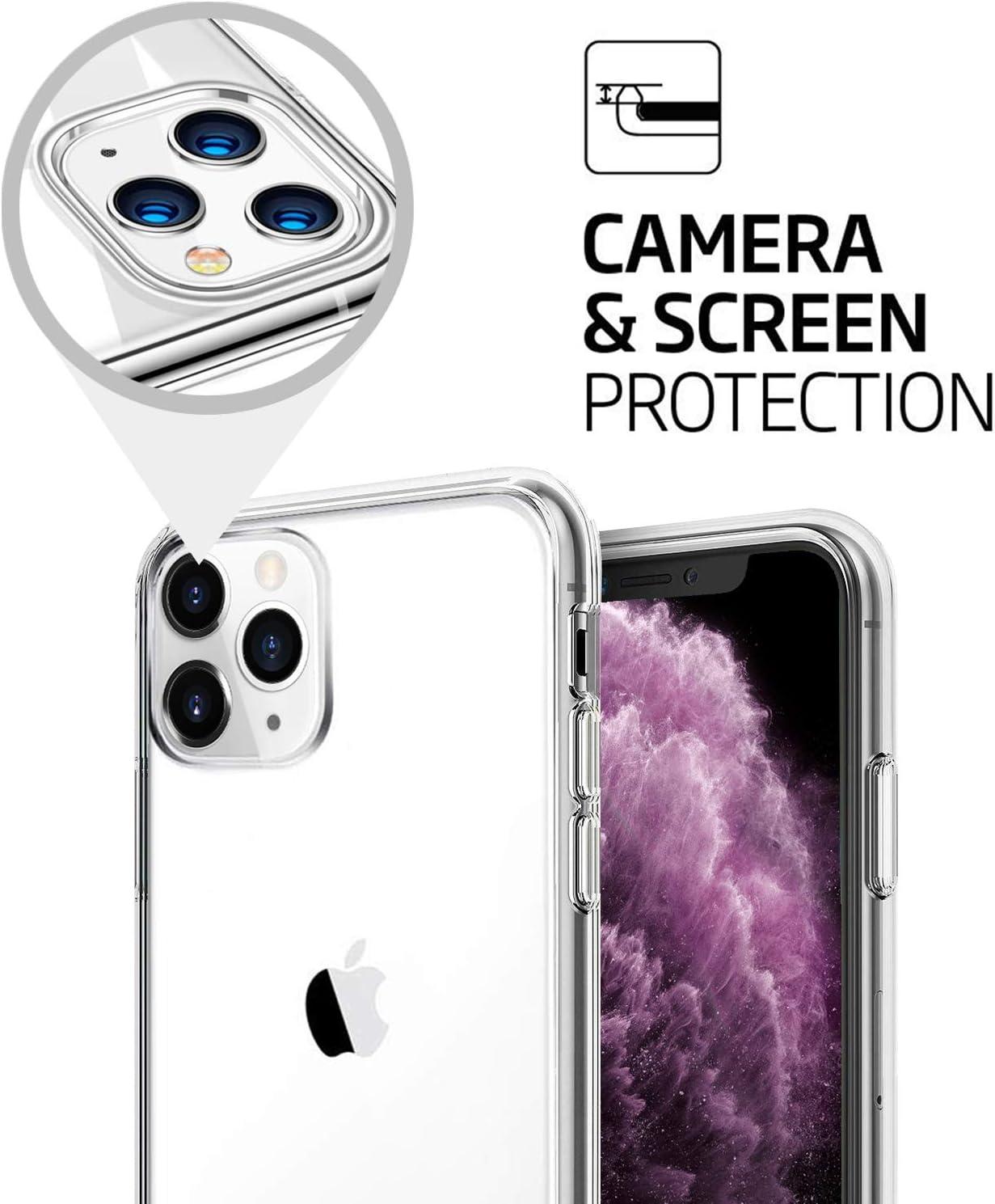imageTENOC Phone Case Compatible with iPhone 13 amp iPhone 14 Clear Case Shockproof Protective Bumper Slim Cover for 61 InchClear