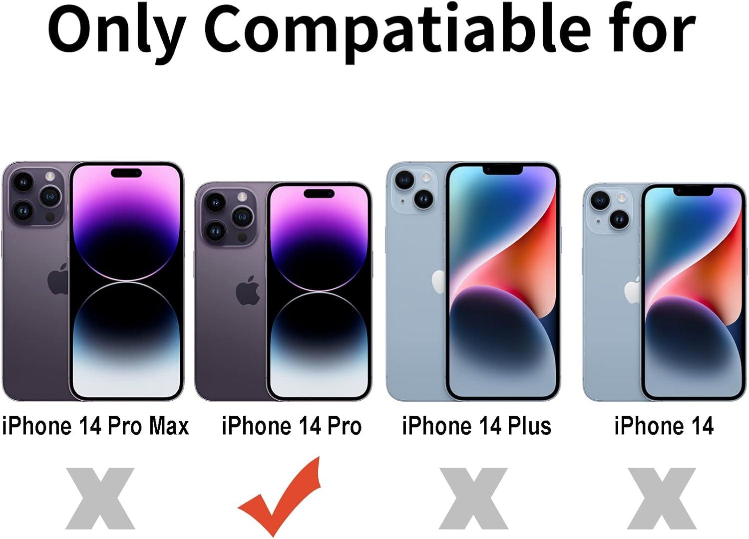imageTENOC Phone Case Compatible with iPhone 13 amp iPhone 14 Clear Case Shockproof Protective Bumper Slim Cover for 61 InchClear