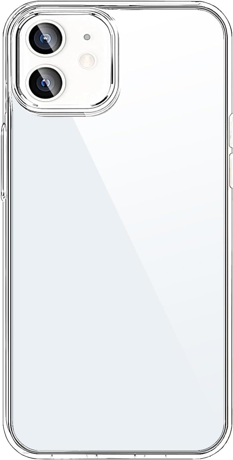 imageTENOC Phone Case Compatible with iPhone 13 amp iPhone 14 Clear Case Shockproof Protective Bumper Slim Cover for 61 InchClear