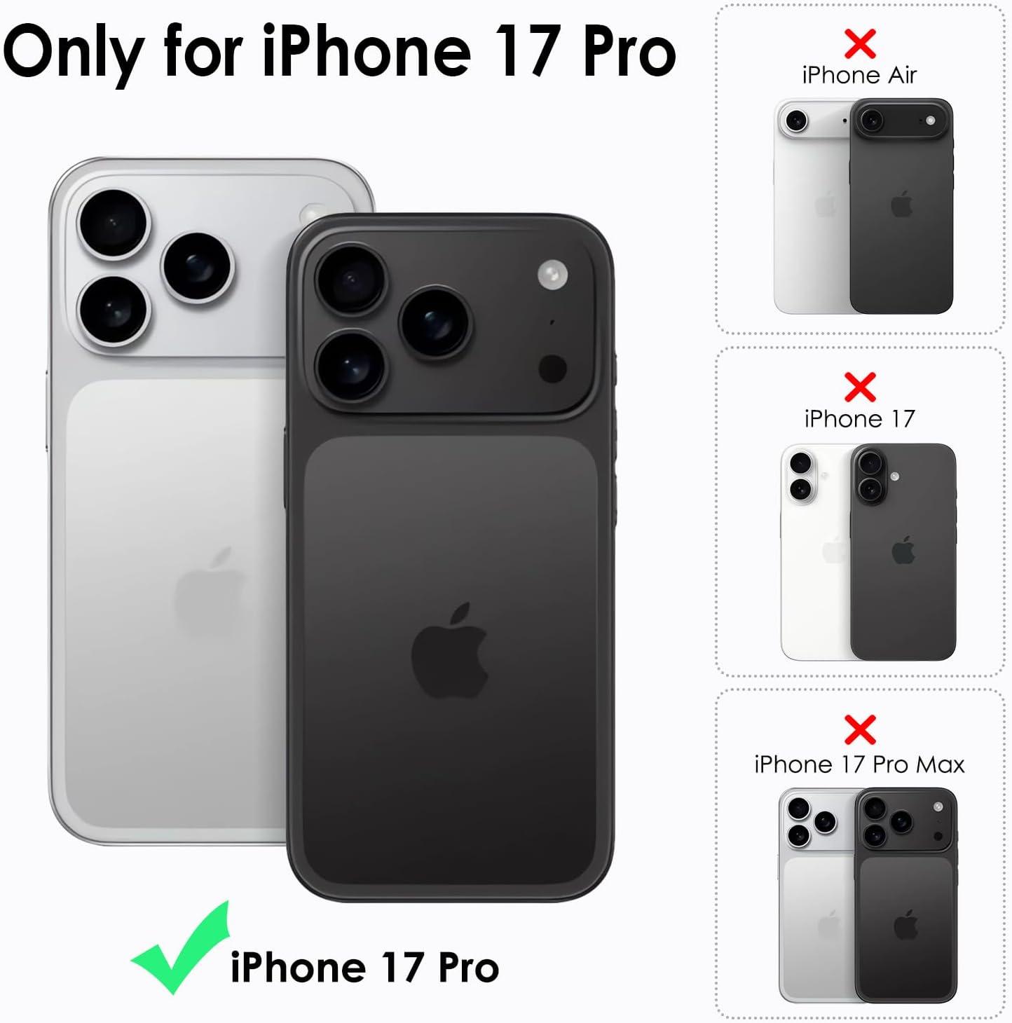 imageTENOC Phone Case Compatible with iPhone 15 Black Case AntiFingerprint Protective Bumper Matte Cover for 61 InchClear Glitter