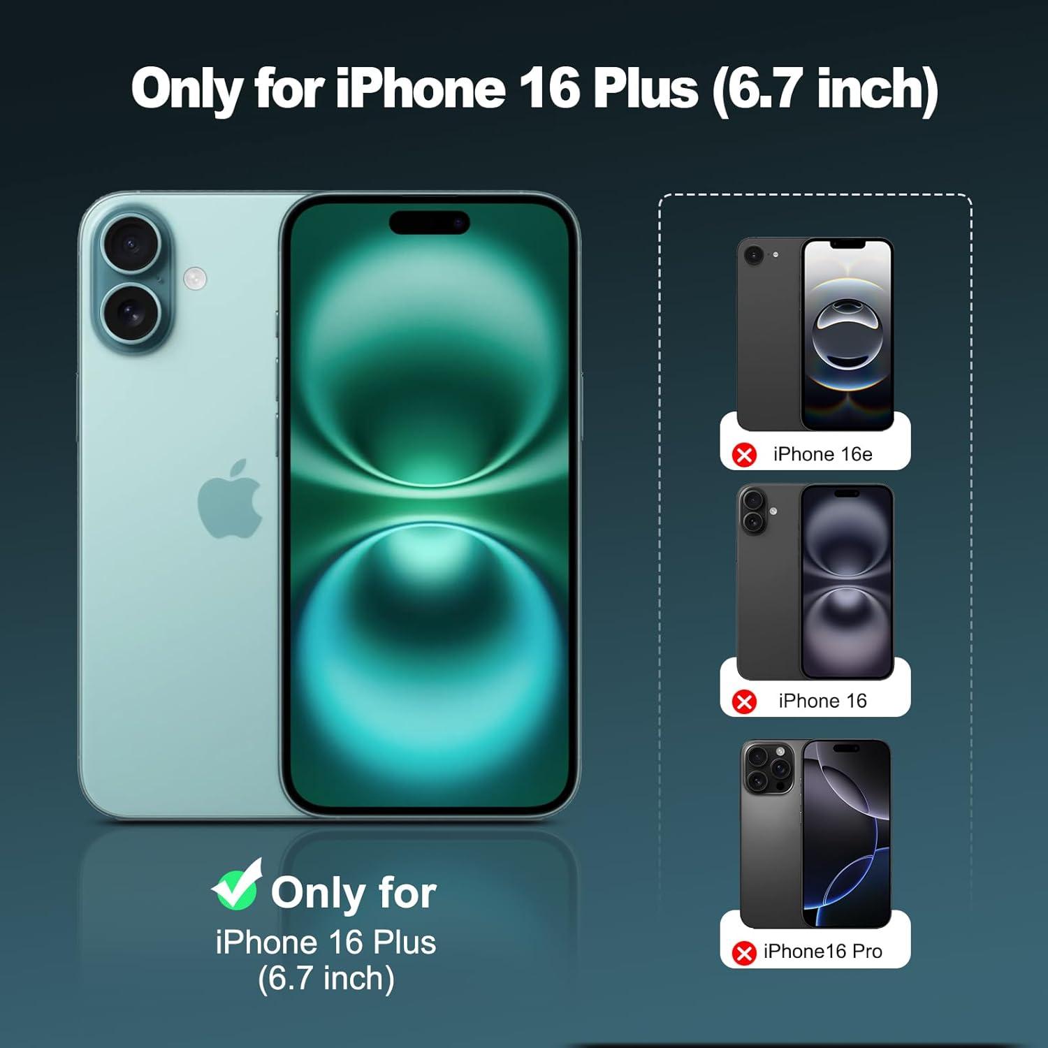 imageTENOC Phone Case Compatible with iPhone 15 Pro Max Clear Case Shockproof Protective Bumper Slim Cover for 67 InchBlack