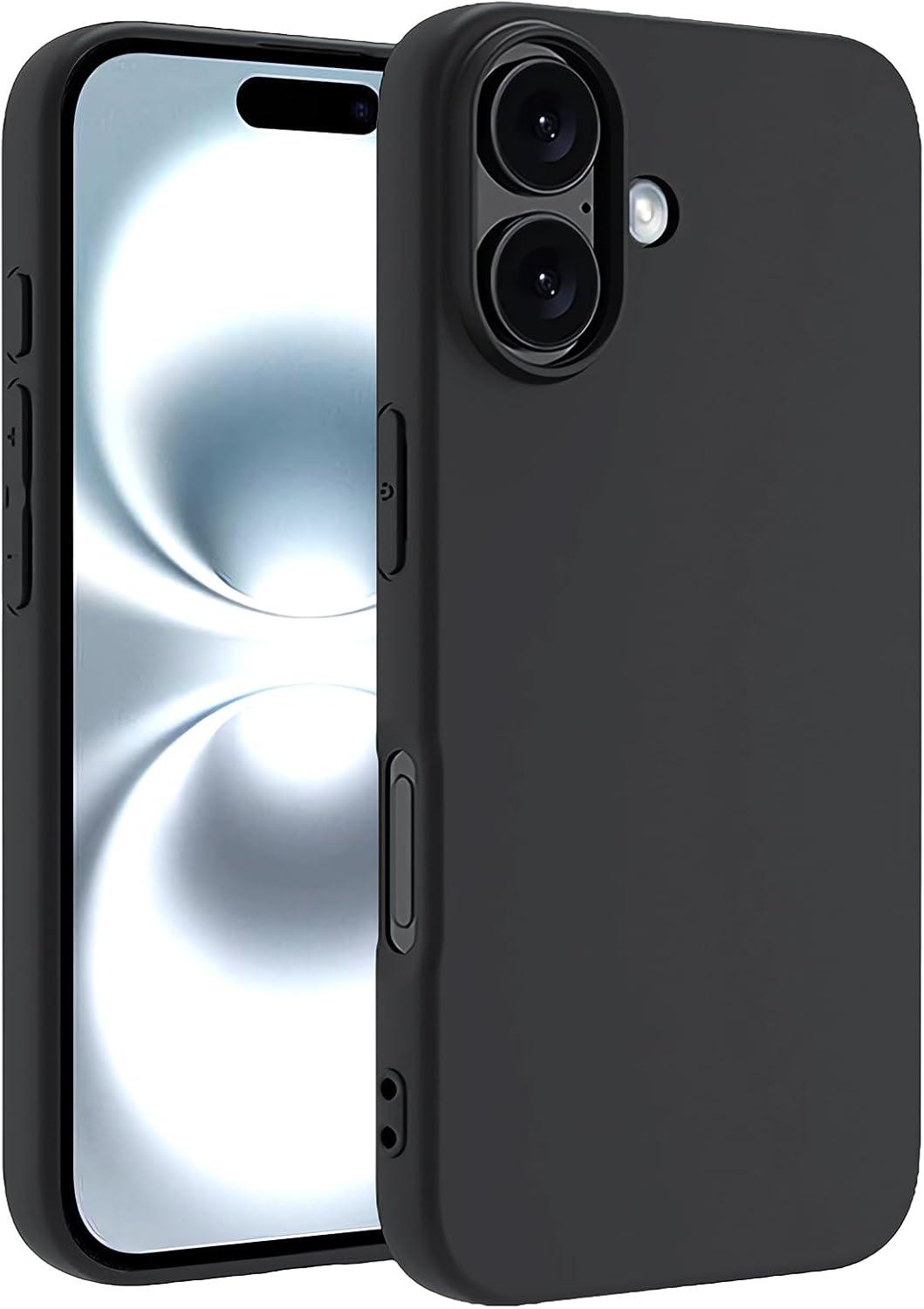 imageTENOC Phone Case Compatible with iPhone 15 Pro Max Clear Case Shockproof Protective Bumper Slim Cover for 67 InchBlack