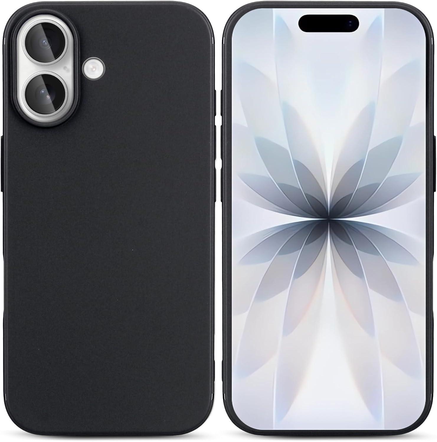 imageTENOC Phone Case Compatible with iPhone 15 Pro Max Clear Case Shockproof Protective Bumper Slim Cover for 67 InchBlack
