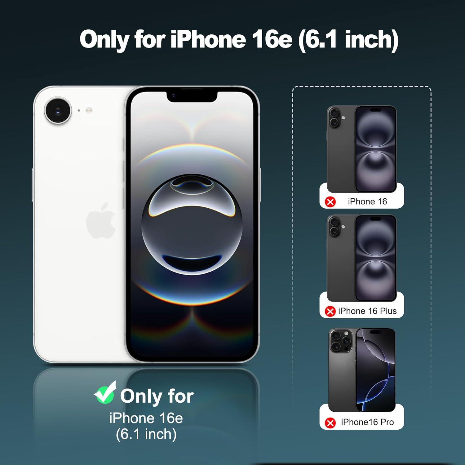 imageTENOC Phone Case Compatible with iPhone 15 Pro Max Clear Case Shockproof Protective Bumper Slim Cover for 67 InchBlack