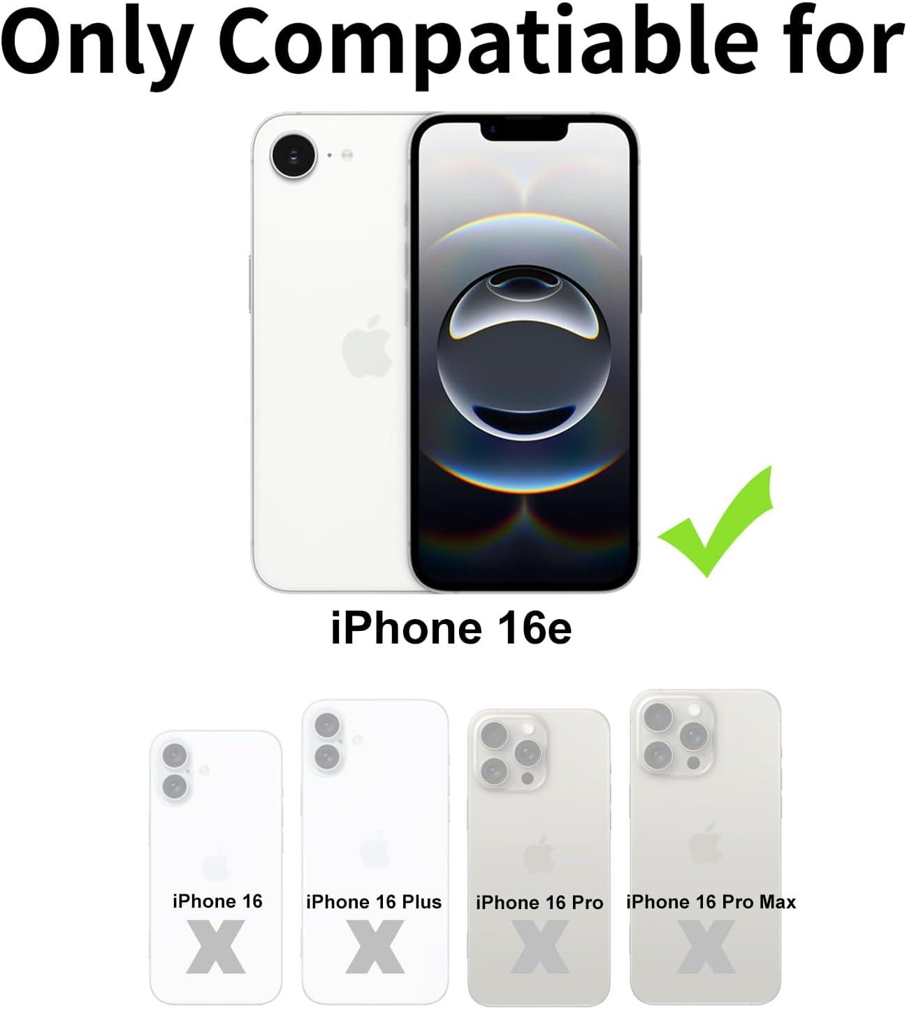 imageTENOC Phone Case Compatible with iPhone 15 Pro Max Clear Case Shockproof Protective Bumper Slim Cover for 67 InchClear Glitter