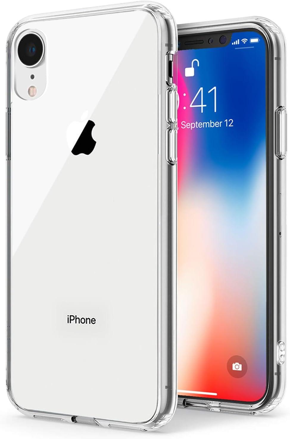 imageTENOC Phone Case Compatible with iPhone SE 2nd 2020 and 3rd 2022 Generation amp iPhone 7 amp iPhone 8 Clear Case Shockproof Protective Bumper Slim Cover for 47 InchClear AntiYellowing