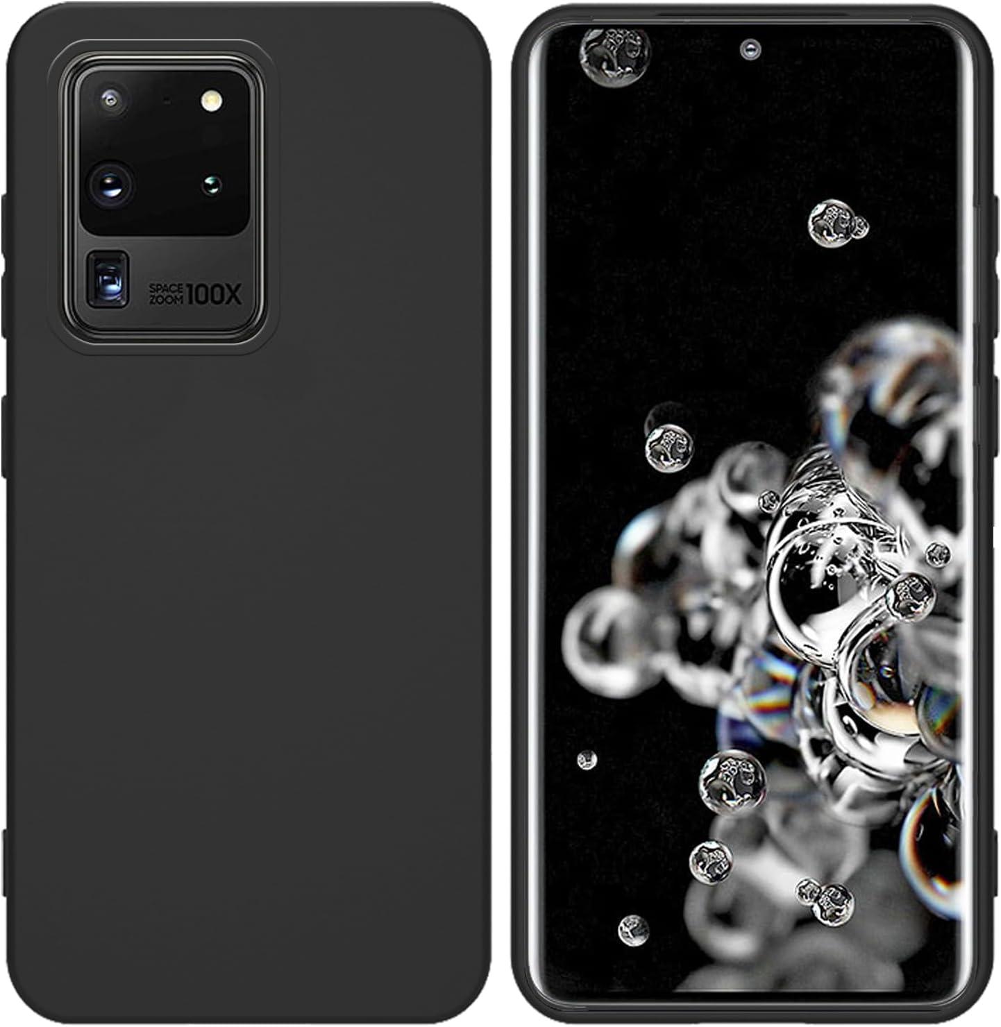 imageTENOC Phone Case for Samsung Galaxy S23 FE Clear Case Shockproof Protective Bumper Slim CoverBlack Matte