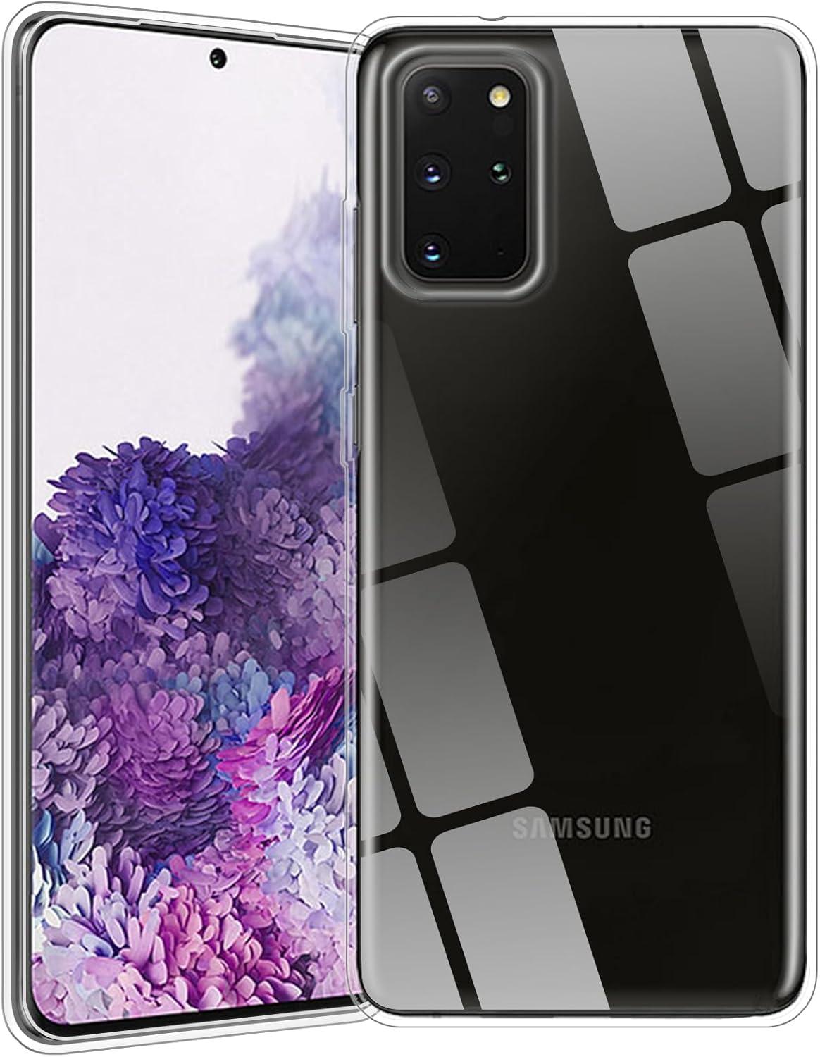 imageTENOC Phone Case for Samsung Galaxy S23 FE Clear Case Shockproof Protective Bumper Slim CoverClear
