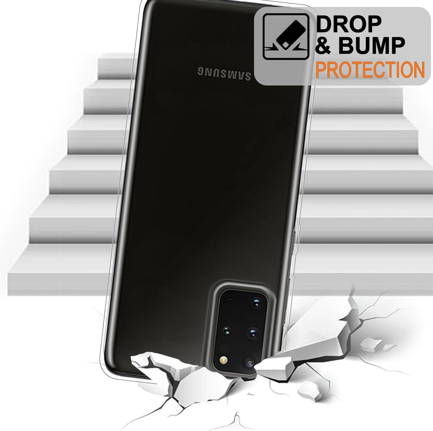 imageTENOC Phone Case for Samsung Galaxy S23 FE Clear Case Shockproof Protective Bumper Slim CoverClear