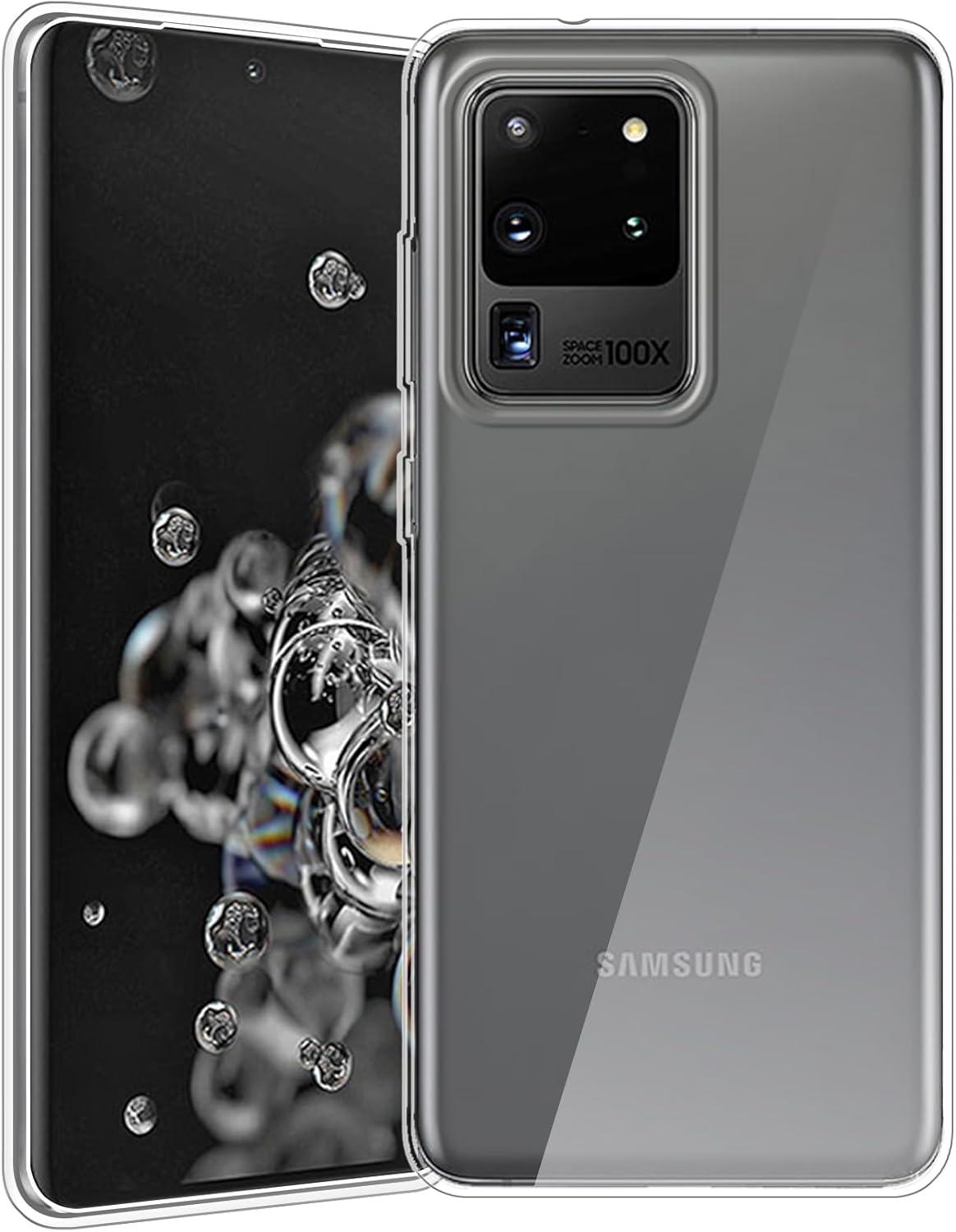 imageTENOC Phone Case for Samsung Galaxy S23 FE Clear Case Shockproof Protective Bumper Slim CoverClear