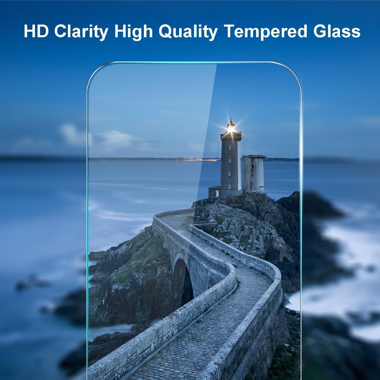 imageTENOC Screen Protector for iPhone 17 2Pack Clear 9H Tempered Glass Film Cover Sensor Protection Case Friendly for 63 inchClear