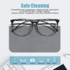 TENOC 6 Pack Microfiber Cleaning Cloths for Electronics, Camera Lenses, Eyeglasses, Cell Phone and Laptop Screens, Safe and Effective Wipe Kit, Gray (6″x6″)(Gray)