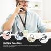 TENOC Adjust Length Phone Crossbody Strap, Detachable Cellphone Wrist Strap, Universal Phone Lanyard(Black)