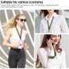 TENOC Adjust Length Phone Crossbody Strap, Detachable Cellphone Wrist Strap, Universal Phone Lanyard(Green)
