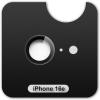 TENOC Camera Lens Protector for iPhone 16 Pro & iPhone 16 Pro Max, 9H Tempered Glass Camera Screen Cover, Black Metal Individual Ring(Black)