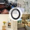 TENOC Magnetic Wall Mount, Magnet Ring Phone Holder, Hands-Free Mirror Shower Car Magnet Stand for All Cellphones, Black(Black)