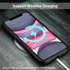TENOC Phone Case Compatible with iPhone 13 & iPhone 14, Black Case Anti-Fingerprint Protective Bumper Matte Cover for 6.1 Inch(Black)