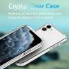 TENOC Phone Case Compatible with iPhone 13 & iPhone 14, Black Case Anti-Fingerprint Protective Bumper Matte Cover for 6.1 Inch(Clear Anti-Yellowing)