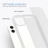 TENOC Phone Case Compatible with iPhone 13 & iPhone 14, Black Case Anti-Fingerprint Protective Bumper Matte Cover for 6.1 Inch(Translucent)