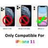TENOC Phone Case Compatible with iPhone 13 & iPhone 14, Clear Case Shockproof Protective Bumper Slim Cover for 6.1 Inch(Clear)