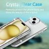 TENOC Phone Case Compatible with iPhone 15 Pro Max, Clear Case Shockproof Protective Bumper Slim Cover for 6.7 Inch(Clear Glitter)