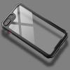 TENOC Phone Case Compatible with iPhone 7 Plus & iPhone 8 Plus, Clear Case Black Protective Bumper Non-Yellowing Cover for 5.5 Inch