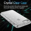 TENOC Phone Case Compatible with iPhone SE (2nd 2020 and 3rd 2022 Generation) & iPhone 7 & iPhone 8, Clear Case Shockproof Protective Bumper Slim Cover for 4.7 Inch(Clear Glitter)