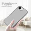 TENOC Phone Case Compatible with iPhone SE (2nd 2020 and 3rd 2022 Generation) & iPhone 7 & iPhone 8, Clear Case Shockproof Protective Bumper Slim Cover for 4.7 Inch(Translucent Dark Gray)