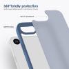 TENOC Phone Case Compatible with iPhone SE (2nd 2020 and 3rd 2022 Generation) & iPhone 7 & iPhone 8, Clear Case Shockproof Protective Bumper Slim Cover for 4.7 Inch(Translucent Dark Blue)