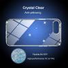 TENOC Phone Case Compatible with iPhone SE (2nd 2020 and 3rd 2022 Generation) & iPhone 7 & iPhone 8, Clear Case Shockproof Protective Bumper Slim Cover for 4.7 Inch(Clear Glitter)
