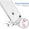 TENOC Phone Case Compatible with iPhone SE (2nd 2020 and 3rd 2022 Generation) & iPhone 7 & iPhone 8, Clear Case Shockproof Protective Bumper Slim Cover for 4.7 Inch(Clear Glitter)