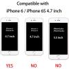 TENOC Phone Case Compatible with iPhone SE (2nd 2020 and 3rd 2022 Generation) & iPhone 7 & iPhone 8, Clear Case Shockproof Protective Bumper Slim Cover for 4.7 Inch(Clear)