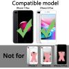 TENOC Phone Case Compatible with iPhone SE (2nd 2020 and 3rd 2022 Generation) & iPhone 7 & iPhone 8, Clear Case Shockproof Protective Bumper Slim Cover for 4.7 Inch(Clear Anti-Yellowing)