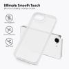 TENOC Phone Case Compatible with iPhone SE (2nd 2020 and 3rd 2022 Generation) & iPhone 7 & iPhone 8, Clear Case Shockproof Protective Bumper Slim Cover for 4.7 Inch(Translucent)