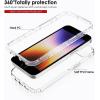 TENOC Phone Case Compatible with iPhone SE (2nd 2020 and 3rd 2022 Generation) & iPhone 7 & iPhone 8, Clear Case Shockproof Protective Bumper Slim Cover for 4.7 Inch(Clear Protective)