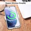 TENOC Phone Case for Samsung Galaxy S23 FE, Clear Case Shockproof Protective Bumper Slim Cover(Clear Anti-Yellowing)