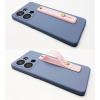 TENOC Phone Grip 2 Pieces Black Universal Sticky Finger Strap Holder for Smartphone or Cell Phone Case(A2-Pink)