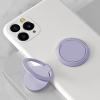 TENOC Phone Grip 2 Pieces Black Universal Sticky Finger Strap Holder for Smartphone or Cell Phone Case(T1-Purple)
