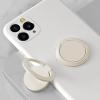 TENOC Phone Grip 2 Pieces Black Universal Sticky Finger Strap Holder for Smartphone or Cell Phone Case(T1-White)