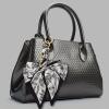 TENOC Purse Extender Chain, Crossbody Bag Charm, Bow Ribbon Handbag DIY Decoration Accessories(Black)