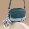 TENOC Purse Extender Chain, Crossbody Bag Charm, Bow Ribbon Handbag DIY Decoration Accessories(Blue)