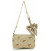 TENOC Purse Extender Chain, Crossbody Bag Charm, Bow Ribbon Handbag DIY Decoration Accessories(Brown)