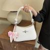 TENOC Purse Extender Chain, Crossbody Bag Charm, Bow Ribbon Handbag DIY Decoration Accessories(Pink)