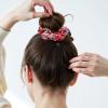 TENOC Soft Scrunchies, Christmas Styles Hair Ties Ponytail Holders for all Ages, 6 Pcs(Christmas Theme)