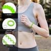 TENOC Spiral Coil Keychain, Anti-lost Key Chain Holder Lanyard Cord for Sauna Outdoor Sports and Gym Pool(Light Green)