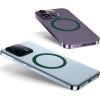 TENOC Universal Metal Ring Sticker for Magnetic Charger Compatible with iPhone/Samsung/Android All Cellphones, Magnetic Mount/Phone Holder Conversion Accessories, 3Pcs, Black(3 x Green)